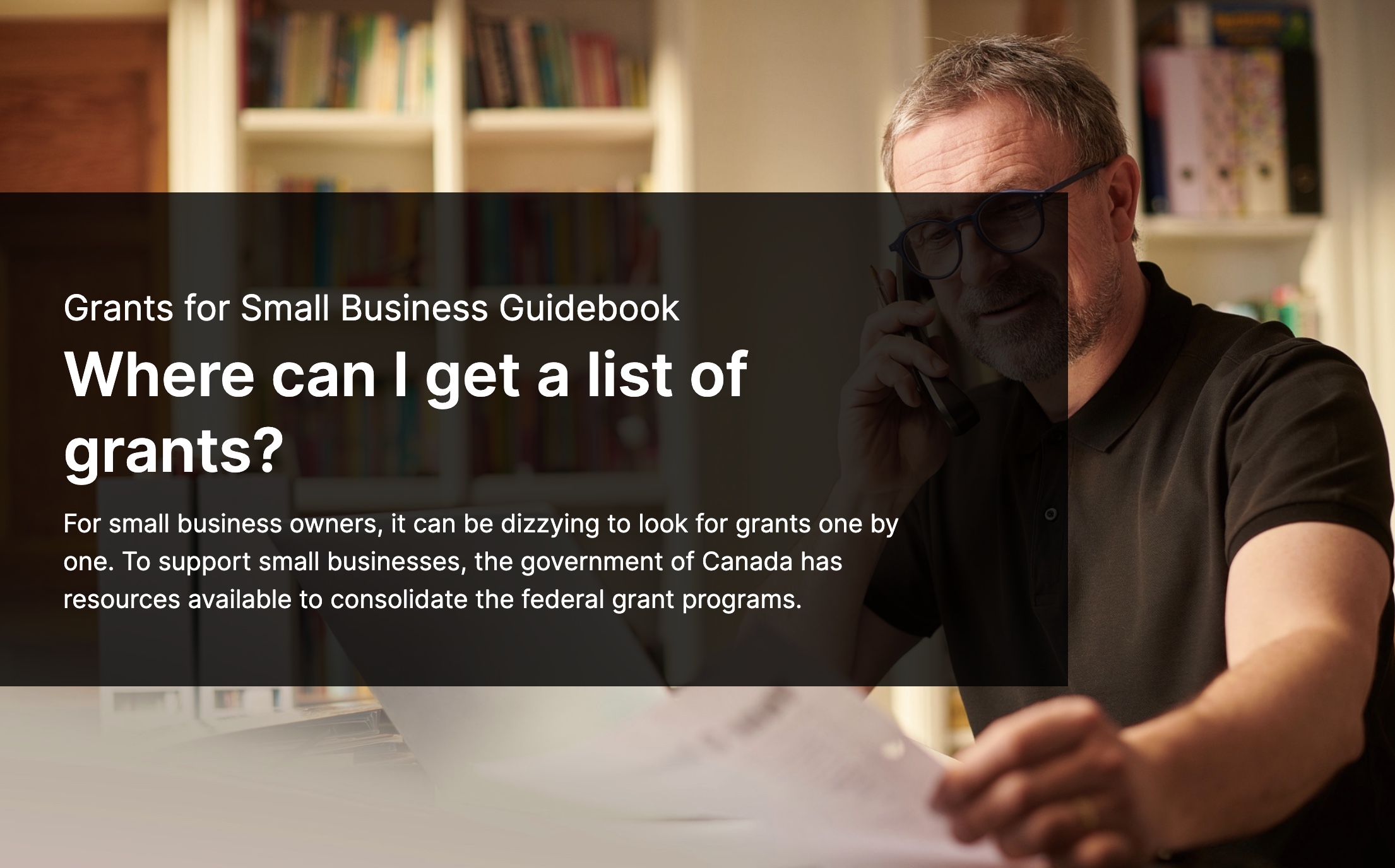 Where Can I Get A List Of Grants? - Grants For Small Business Guidebook ...